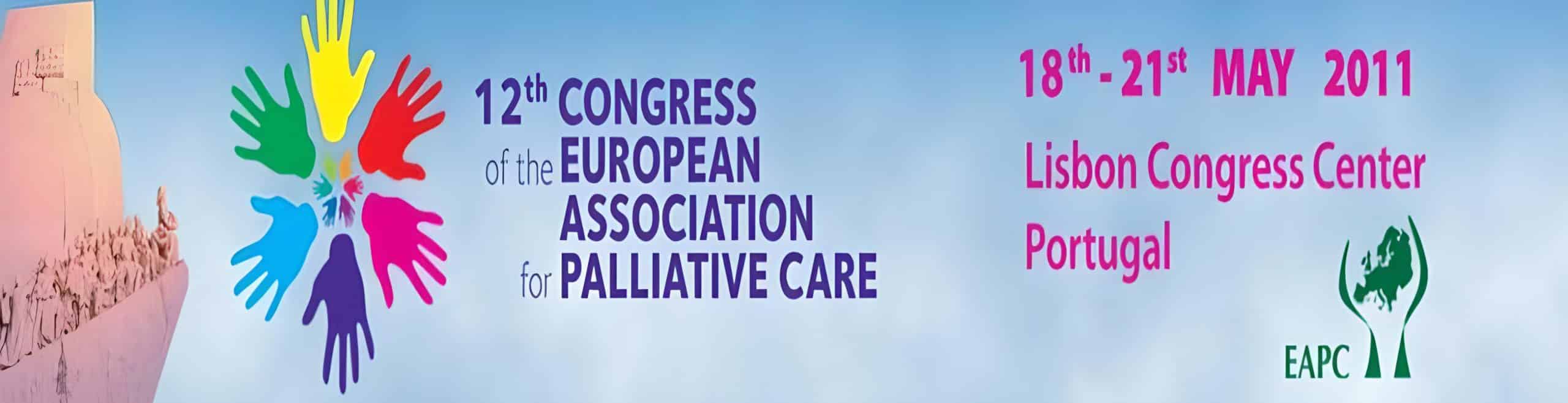 banner 12th congress of the EAPC 18th-21th may 2011 Lisbon