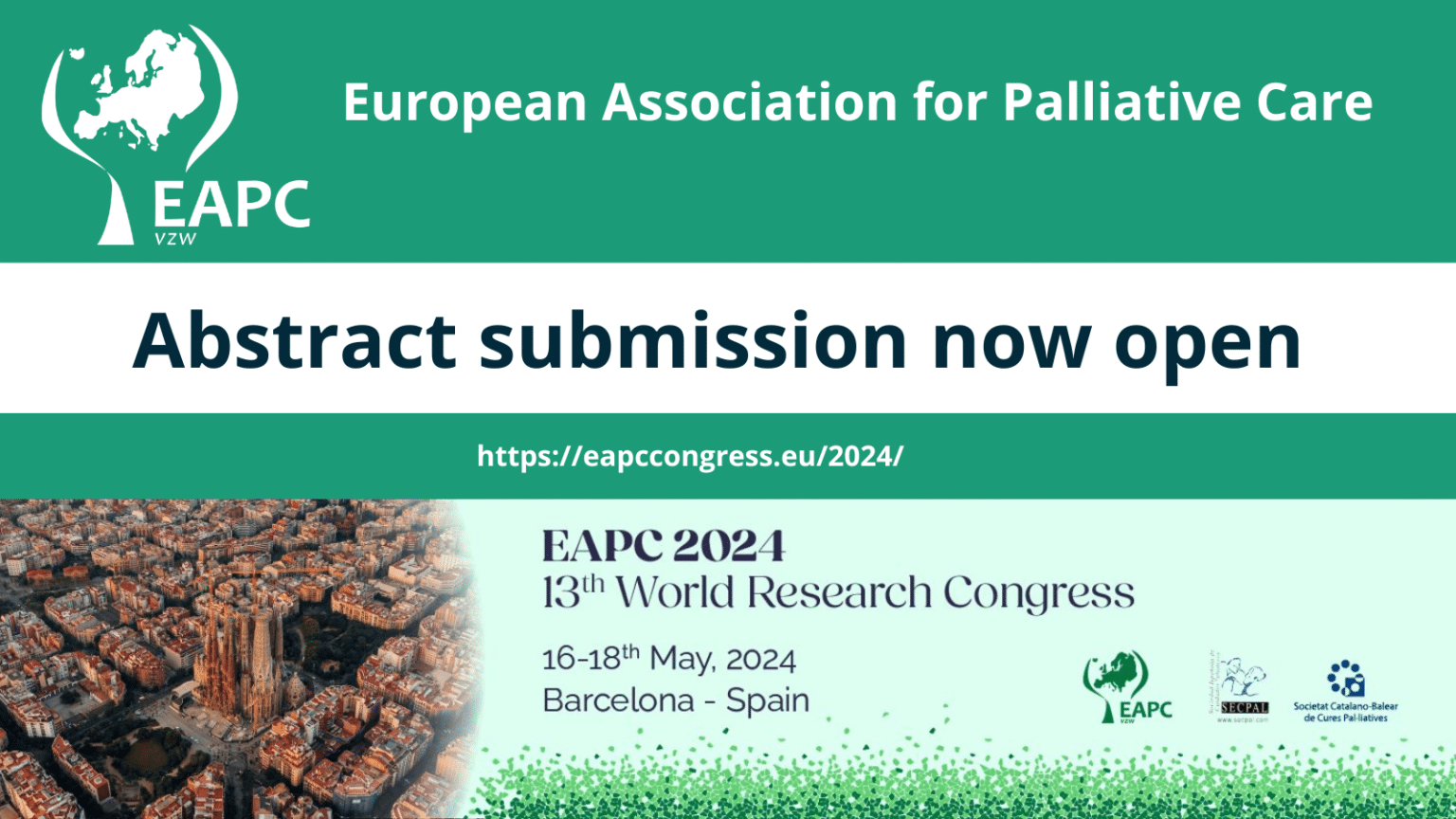 Abstract Submission now open for EAPC Congress 2024 EAPC