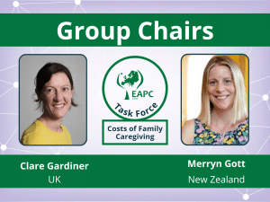 group chairs costs of family caregiving Clare Gardiner and Merryn Gott