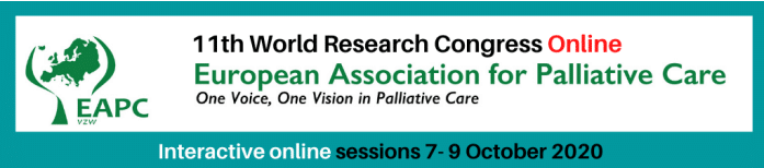 banner 11th EAPC World Research Congress 7-9 October 2020 online