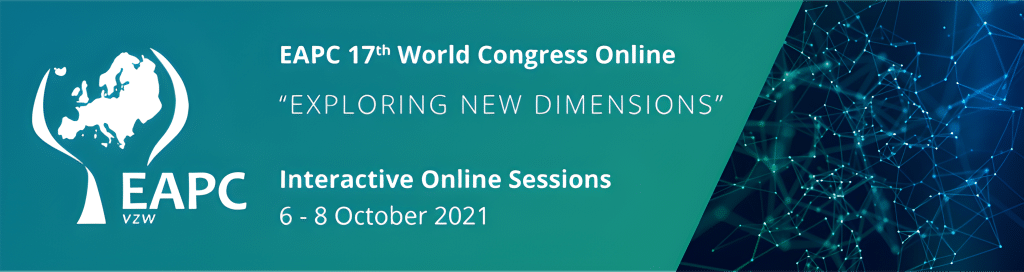 banner EAPC world congress online exploring new dimensions 6-9 october 2021